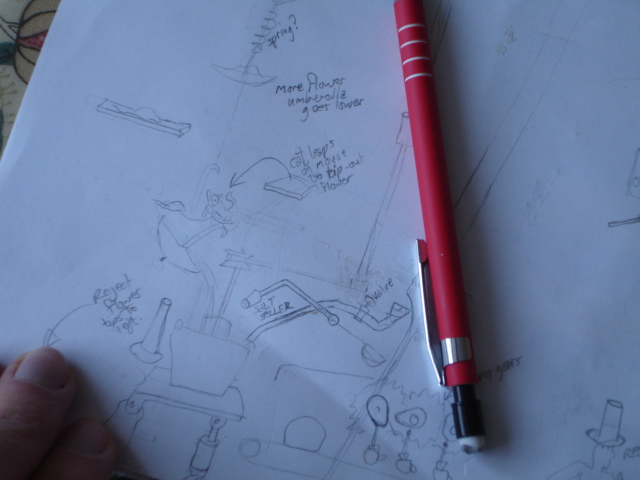 Very early TraptionBakery sketch.